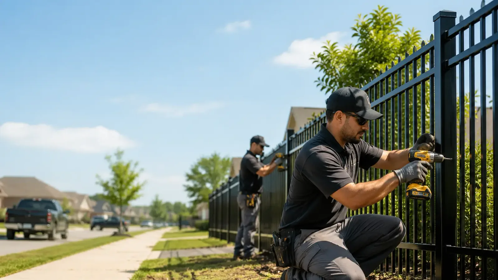 Metal Fence Installation in Nocona, TX